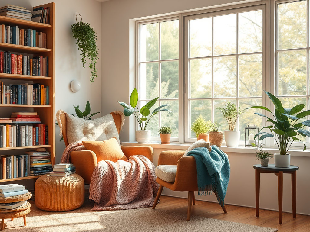 A neatly arranged stack of hardcover books with linen-textured covers in a subdued palette of dove gray, dusty rose, and deep forest green, positioned on a matte black desk. A minimalist notebook lies beside them, a fine-line fountain pen resting precisely across its spine. In the background, slightly out of focus, a simple ceramic vase holds a single eucalyptus branch, adding a quiet organic touch. Soft, overcast window light falls from the left, creating gentle gradients across the surfaces and barely-there shadows. Photographic realism with an eye-level composition and shallow depth of field, evoking a refined, introspective mood perfect for book review and literary analysis features.